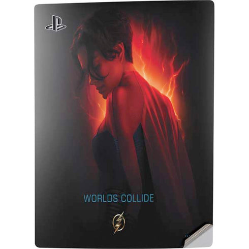 DC Comics The Flash Movie: SuperGirl Poster PS5 Digital Edition Console Skin